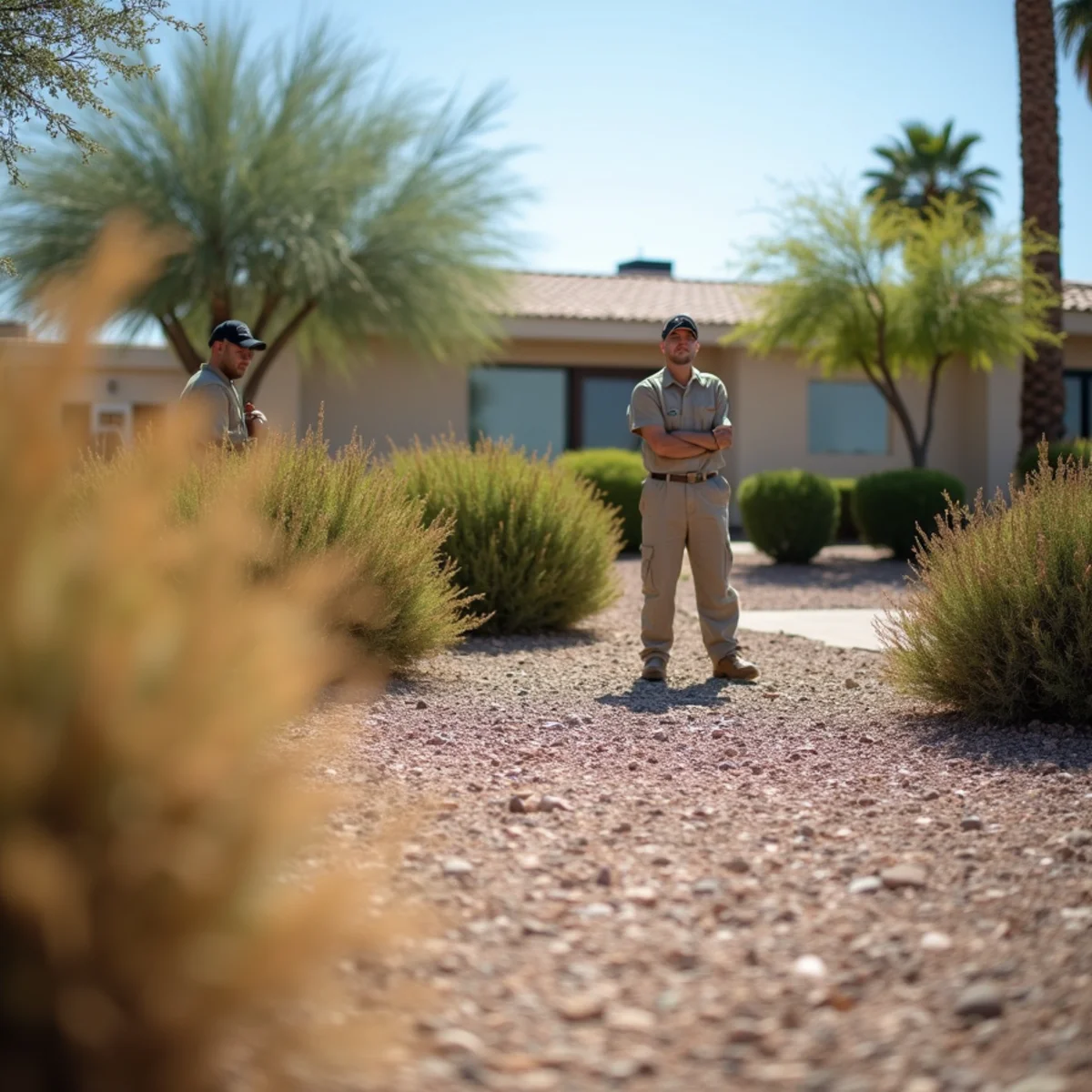 Commercial HOA desert grounds refresh, Phoenix